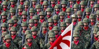 japonya 30 yıl geniş tatbikat askeri